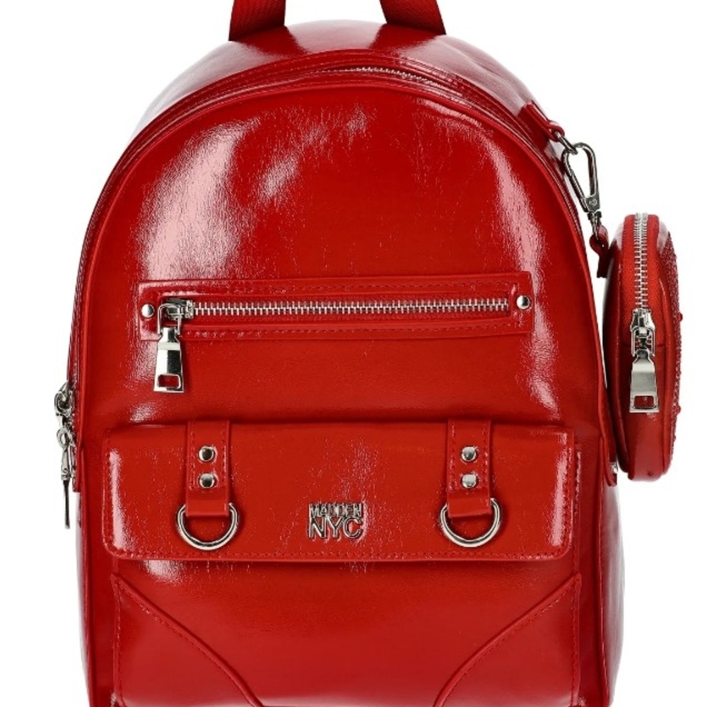 Steve Madden Red Backpack
